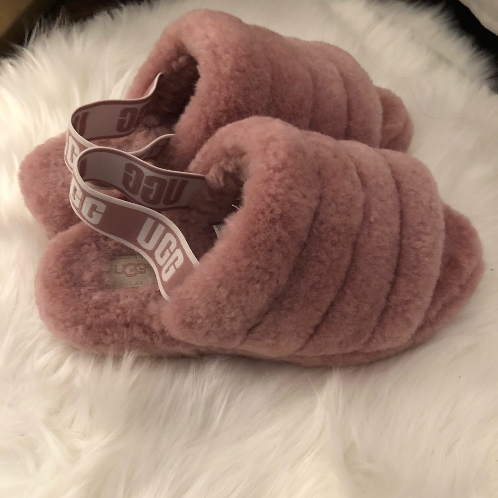 Pink Ugg slippers
